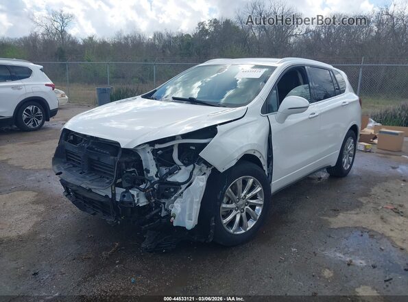 LRBFXCSA2LD013339 2020 BUICK ENVISION Белый Передняя левая четверть