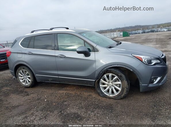 LRBFXCSA2LD212147 2020 BUICK ENVISION Gray Vista interior de 360 grados