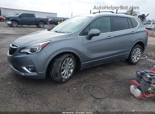 LRBFXCSA2LD212147 2020 BUICK ENVISION Gray Vista tres cuartos delantera izquierda