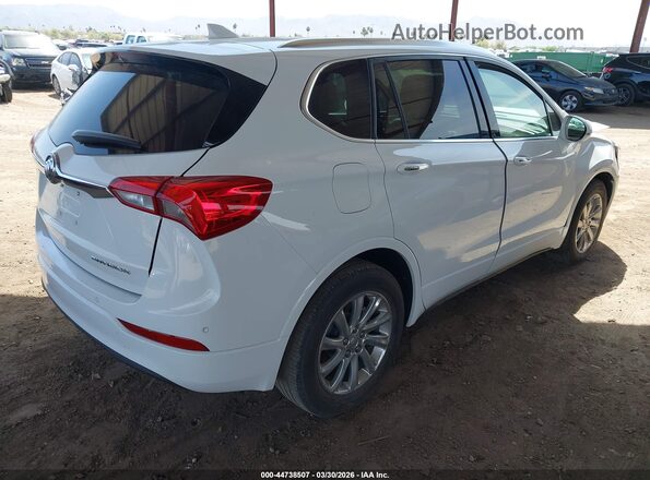 LRBFXCSA4KD011364 2019 BUICK ENVISION Белый Задняя правая четверть