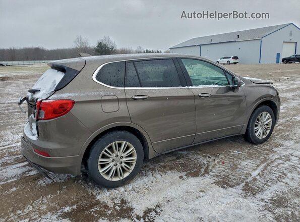 LRBFXCSA5HD194962 2017 BUICK ENVISION Коричневый Задняя правая четверть