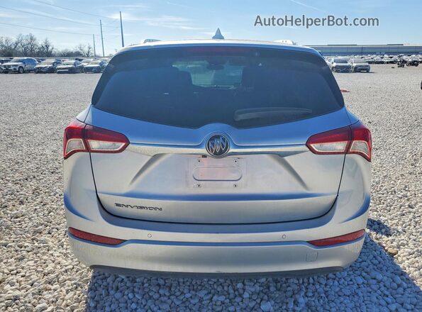 LRBFXCSA6KD003962 2019 BUICK ENVISION Серебряный Вид сзади