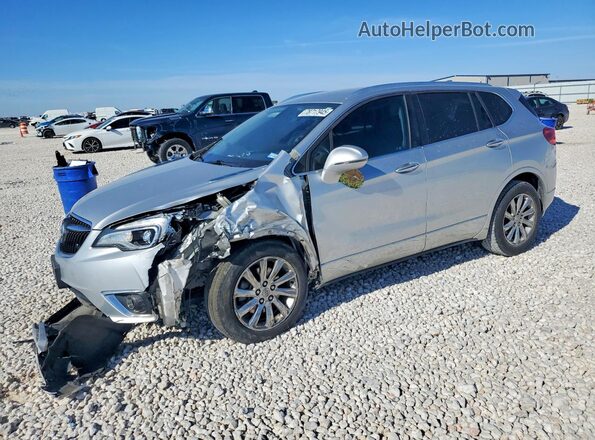 LRBFXCSA6KD003962 2019 BUICK ENVISION Серебряный Передняя левая четверть