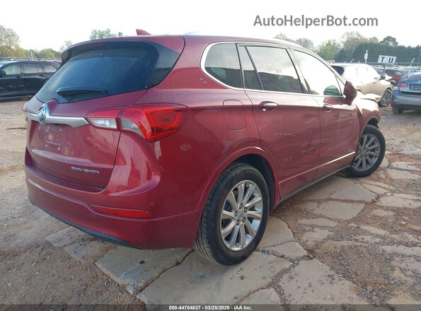 LRBFXCSA7LD030847 2020 BUICK ENVISION Red Հետևի աջ