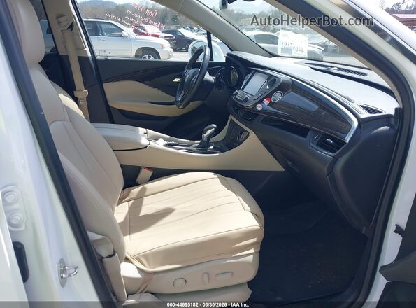 LRBFXCSAXLD110868 2020 BUICK ENVISION White წინა სალონის ხედი