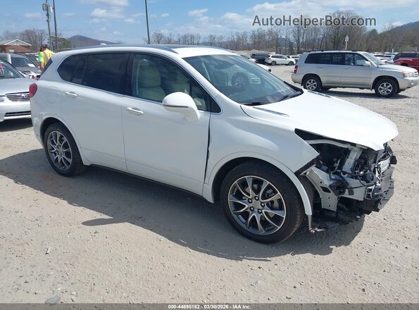 LRBFXCSAXLD110868 2020 BUICK ENVISION White წინა მარჯვენა