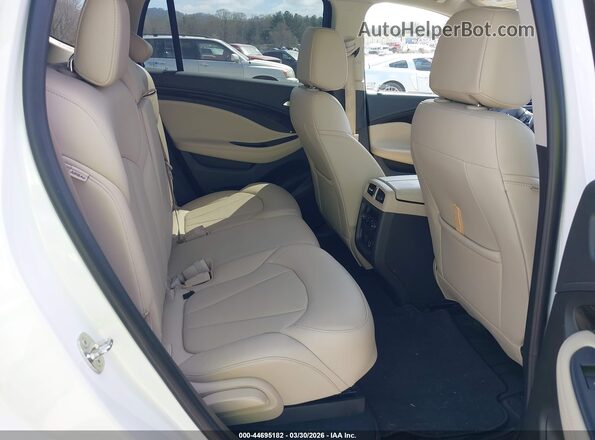 LRBFXCSAXLD110868 2020 BUICK ENVISION White VIN კოდის სტიკერის ხედი