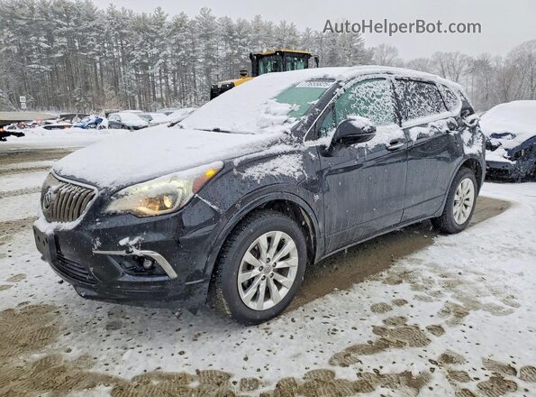 LRBFXDSA3HD088144 2017 BUICK ENVISION Black Przód lewy