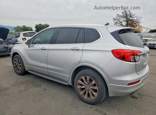 LRBFXDSA3HD196618 2017 BUICK ENVISION Серебряный Задняя левая четверть