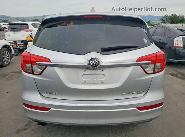 LRBFXDSA3HD196618 2017 BUICK ENVISION Серебряный Вид сзади