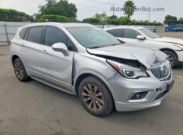 LRBFXDSA3HD196618 2017 BUICK ENVISION Серебряный Передняя правая четверть