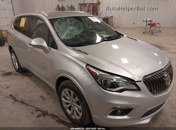 LRBFXDSA3HD243517 2017 BUICK ENVISION Silver Delantero derecho