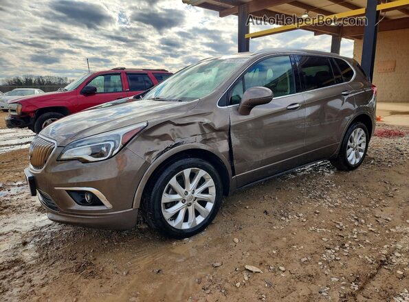 LRBFXESX4GD213998 2016 BUICK ENVISION Коричневый Передняя левая четверть
