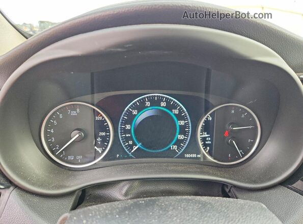LRBFXESX4GD213998 2016 BUICK ENVISION Коричневый Вид щитка приборов
