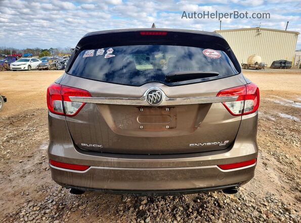 LRBFXESX4GD213998 2016 BUICK ENVISION Коричневый Вид сзади