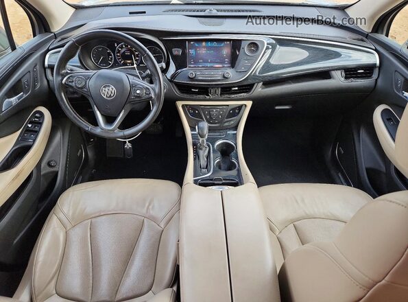 LRBFXESX4GD213998 2016 BUICK ENVISION Коричневый Вид панели приборов
