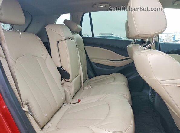 LRBFXESX7GD158804 2016 BUICK ENVISION Burgundy Widok tylnych siedzeń