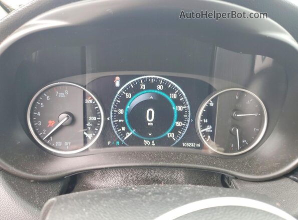 LRBFXESX7GD158804 2016 BUICK ENVISION Burgundy Widok zestawu wskaźników