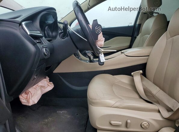 LRBFXESX7GD158804 2016 BUICK ENVISION Burgundy Widok wnętrza z przodu