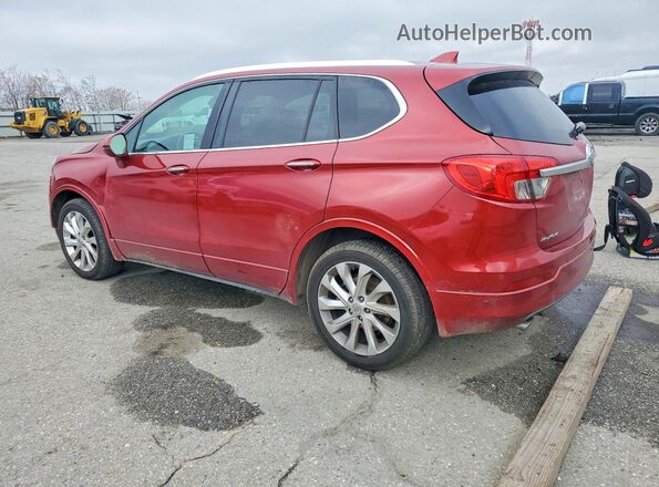 LRBFXESX7GD158804 2016 BUICK ENVISION Burgundy Tył lewy