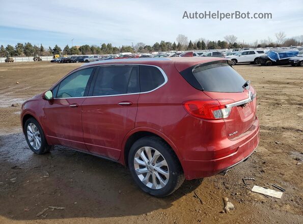 LRBFXESX8GD160545 2016 BUICK ENVISION Red Задня ліва чверть