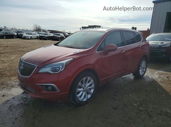 LRBFXESX8GD160545 2016 BUICK ENVISION Red Передня ліва чверть