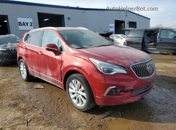 LRBFXESX8GD160545 2016 BUICK ENVISION Red Передня права чверть