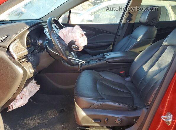 LRBFXESX8GD160545 2016 BUICK ENVISION Red Вид салону спереду