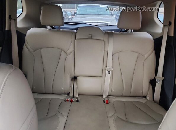 LRBFXFSX4GD191717 2016 BUICK ENVISION Silver Widok tylnych siedzeń