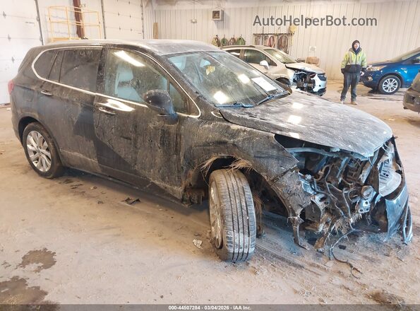 LRBFXFSX5GD235174 2016 BUICK ENVISION Черный Передняя правая четверть