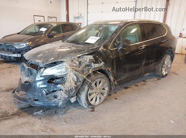 LRBFXFSX5GD235174 2016 BUICK ENVISION Черный Передняя левая четверть