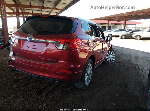 LRBFXFSX6HD241258 2017 BUICK ENVISION Red უკანა მარჯვენა