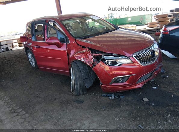 LRBFXFSX6HD241258 2017 BUICK ENVISION Red წინა მარჯვენა