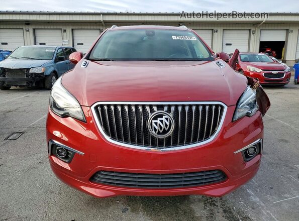 LRBFXFSX8GD187766 2016 BUICK ENVISION Red Դիմացի տեսք