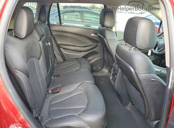 LRBFXFSX8GD187766 2016 BUICK ENVISION Red Սալոնի հետևի տեսք
