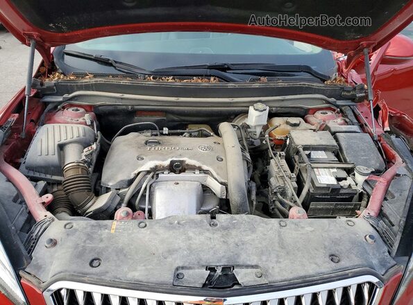 LRBFXFSX8GD187766 2016 BUICK ENVISION Red Շարժիչի բաժամունքի տեսք