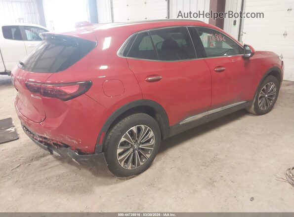 LRBFZKE41SD080233 2025 BUICK ENVISION Red Trasero derecho