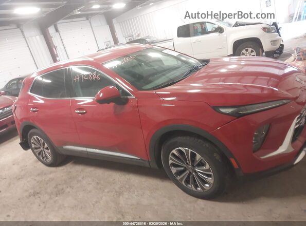 LRBFZKE41SD080233 2025 BUICK ENVISION Red Vista interior trasera
