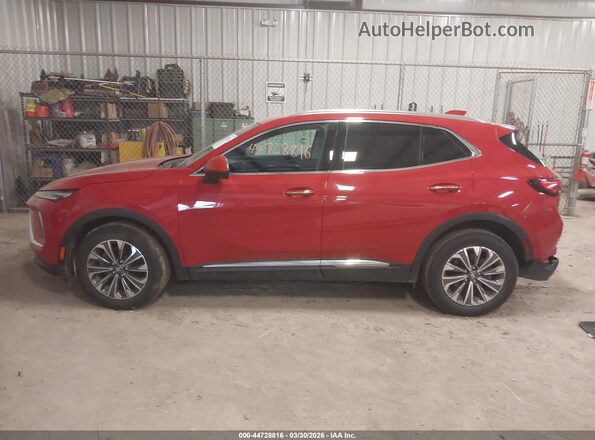 LRBFZKE41SD080233 2025 BUICK ENVISION Red Vista interior de 360 grados