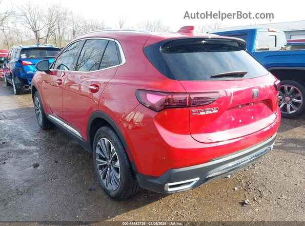 LRBFZKE44SD012492 2025 BUICK ENVISION Красный Задняя левая четверть