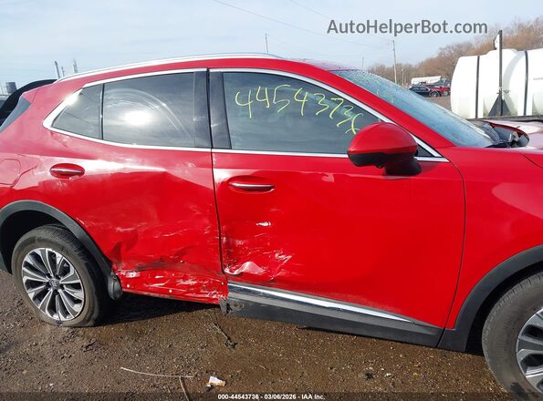 LRBFZKE44SD012492 2025 BUICK ENVISION Красный Вид задней части салона