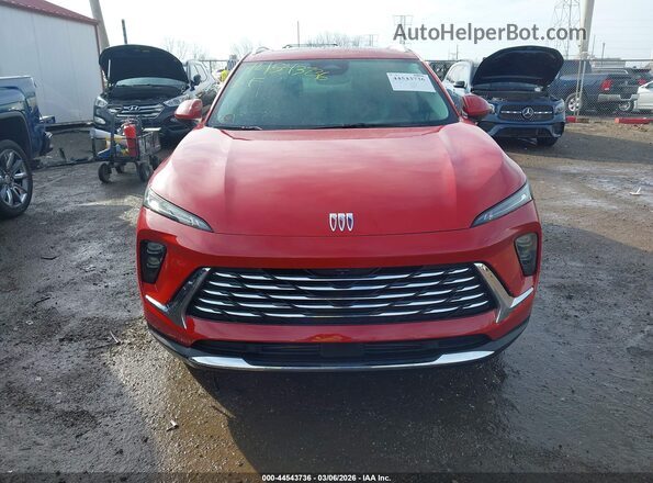 LRBFZKE44SD012492 2025 BUICK ENVISION Красный Вид щитка приборов