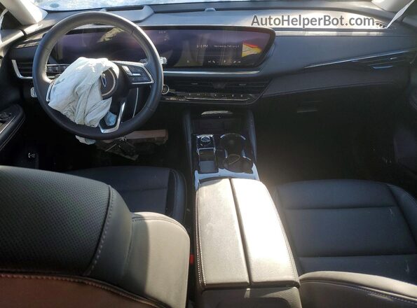 LRBFZKE45SD027809 2025 BUICK ENVISION Gray Առջևի վահանակի տեսք