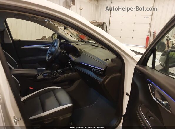 LRBFZLE40SD060643 2025 BUICK ENVISION White Widok wnętrza z przodu