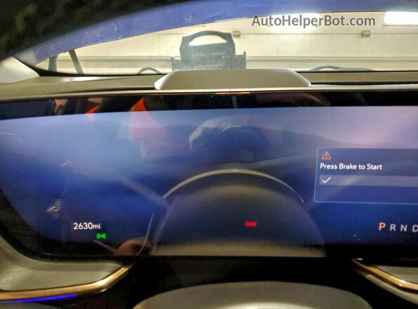 LRBFZME47SD089627 2025 BUICK ENVISION Blue Vista del cuadro de instrumentos