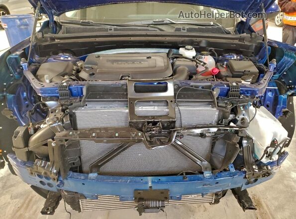 LRBFZME47SD089627 2025 BUICK ENVISION Blue Vista del compartimento del motor