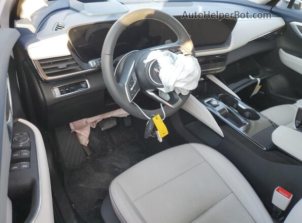 LRBFZME49SD032880 2025 BUICK ENVISION White Widok deski rozdzielczej