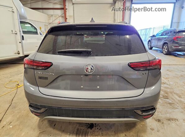 LRBFZNR41ND129544 2022 BUICK ENVISION Серый Вид сзади