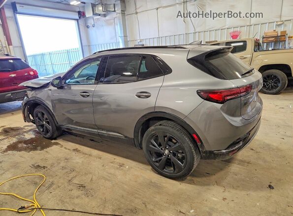 LRBFZNR41ND129544 2022 BUICK ENVISION Серый Задняя левая четверть