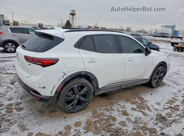 LRBFZNR44ND163770 2022 BUICK ENVISION Белый Задняя правая четверть